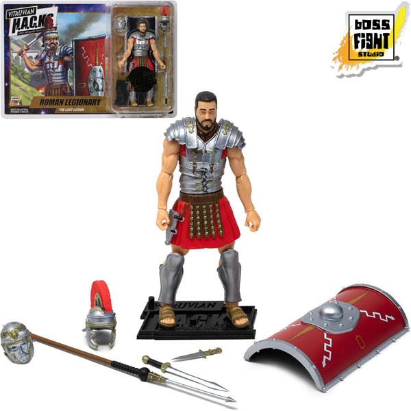 Boss Fight Studio Vitruvian H.A.C.K.S. Roman Legionary The Lost Legion 1:18 Scale Action Figure